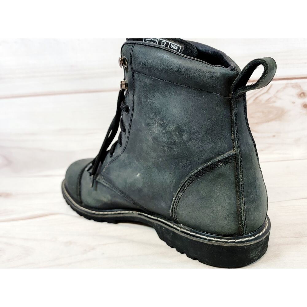 Street & Steel 126365 Riding Reinforced Toe Black Leather Boots - Men’s Size 11 - Picture 12 of 16